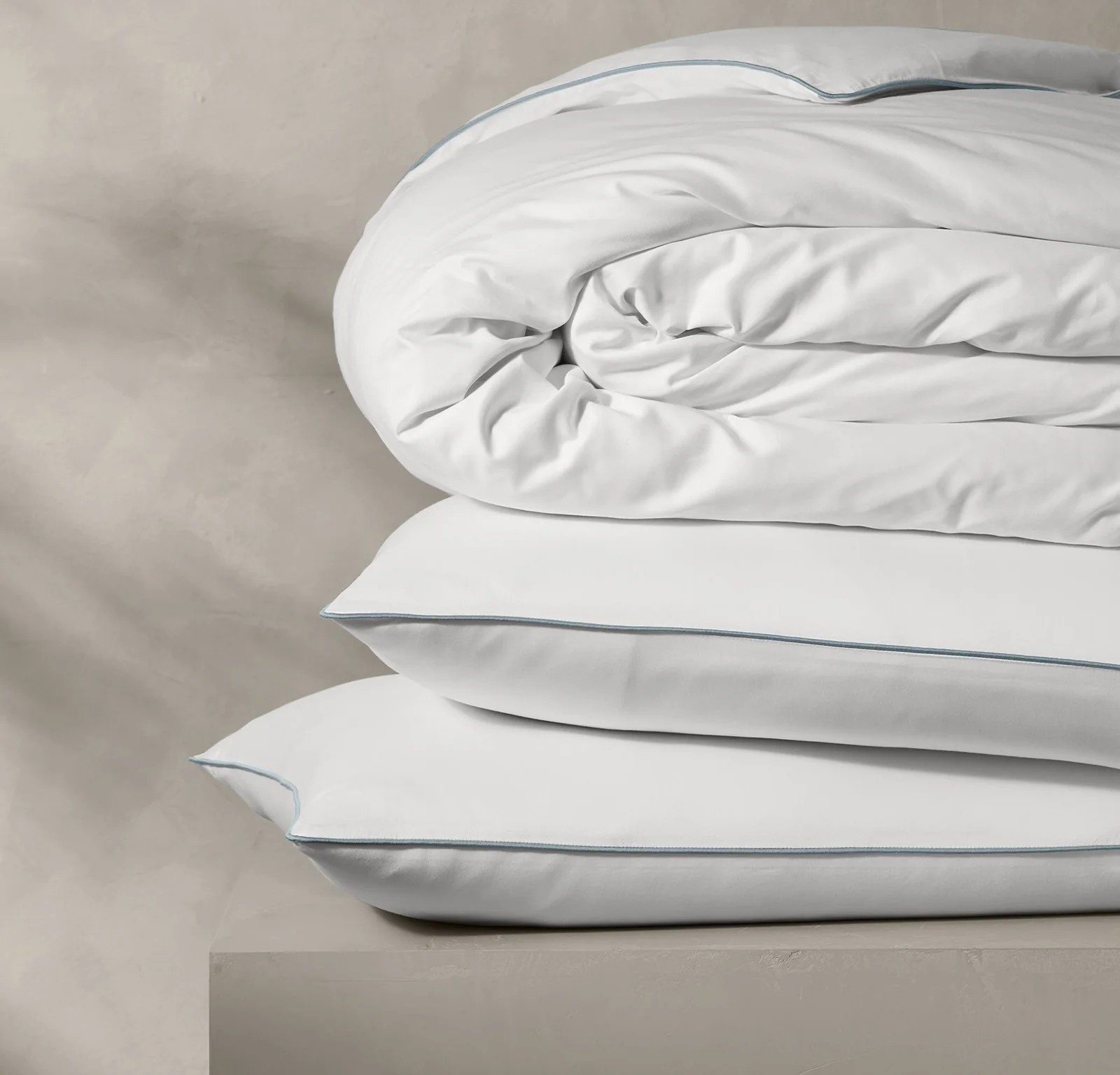 Reserve Embellished Duvet Set - White