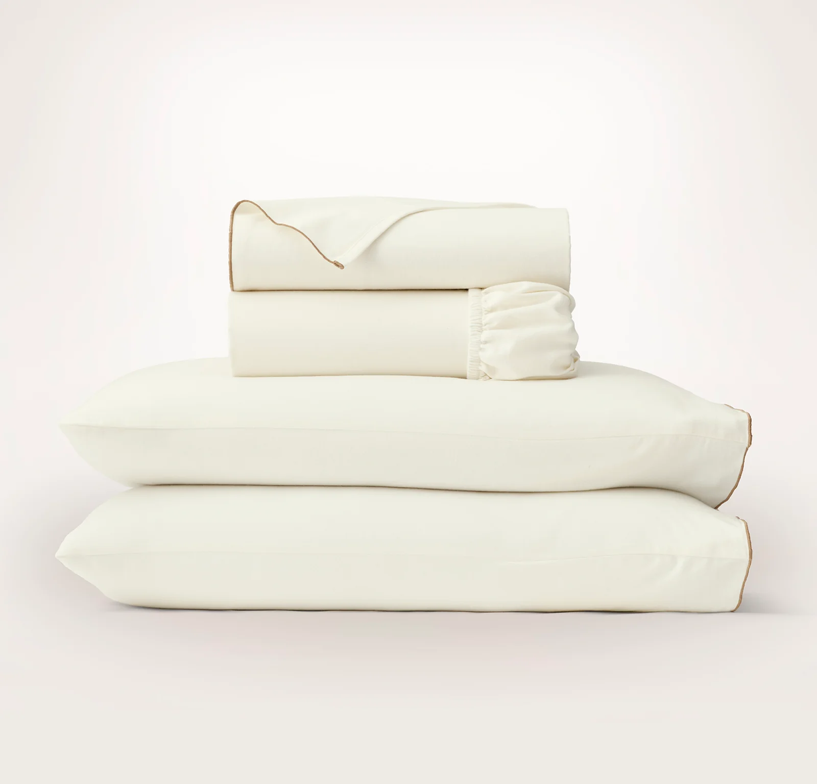 Elysian Cotton Cashmere Sheet Set - White